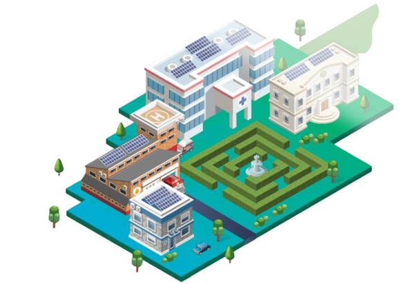 solar panel system for Community