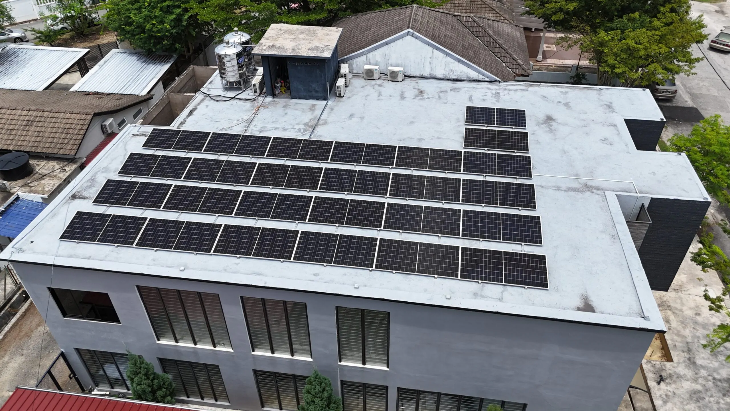 solar panels system